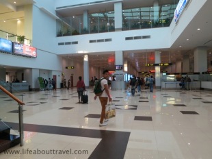 Arriving Yangon Airport